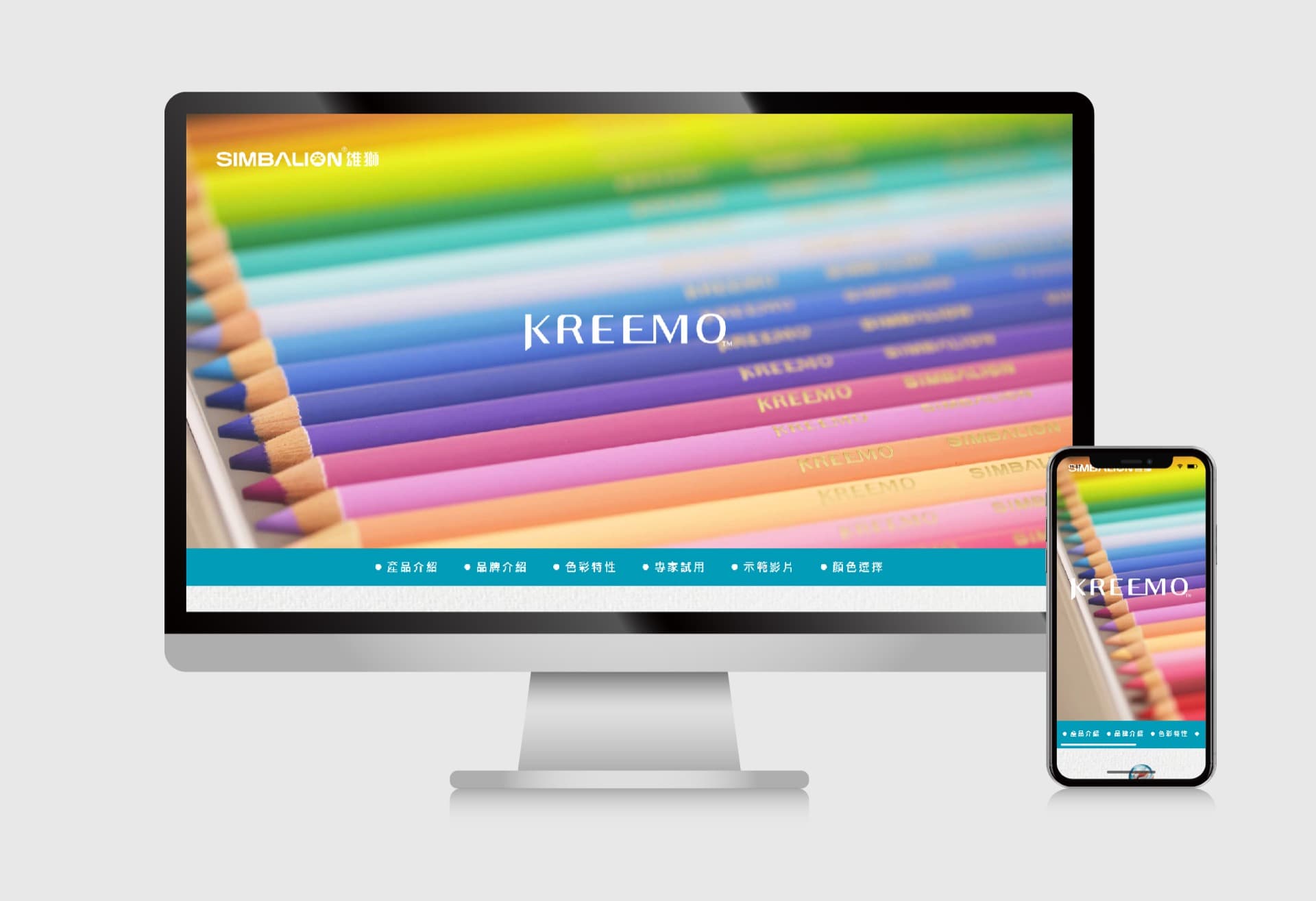 雄獅 KREEMO 可瑞莫油性彩色鉛筆 - 1