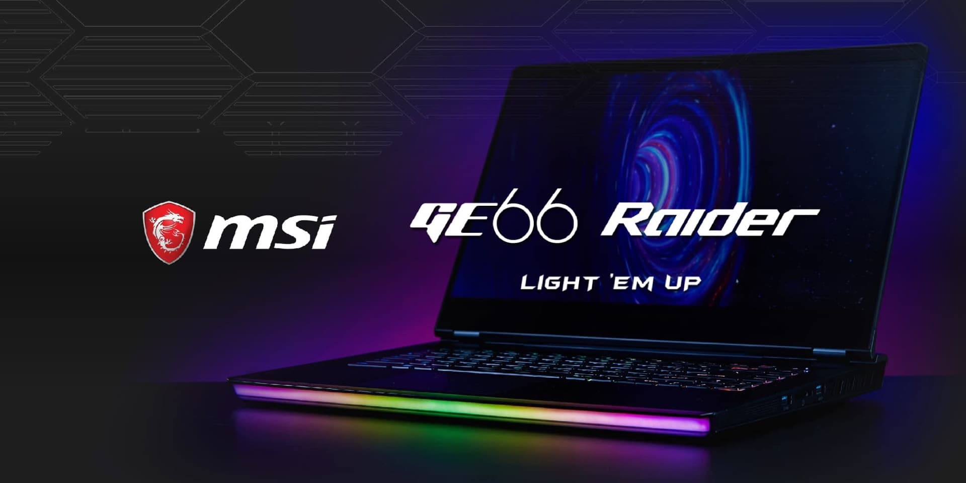 微星 MSI GE66 Landing Page 視覺設計作品縮圖│鹿果數位溝通有限公司