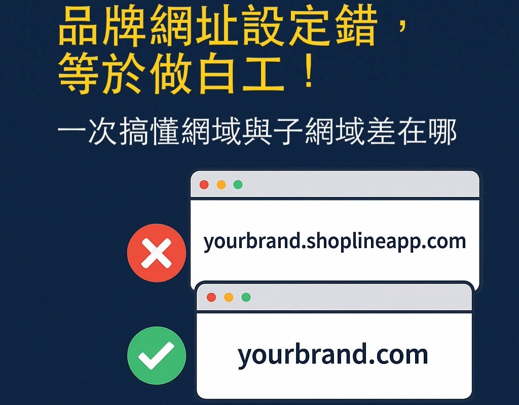 品牌網址設定錯，等於白做工！一次搞懂網域與子網域差在哪縮圖
